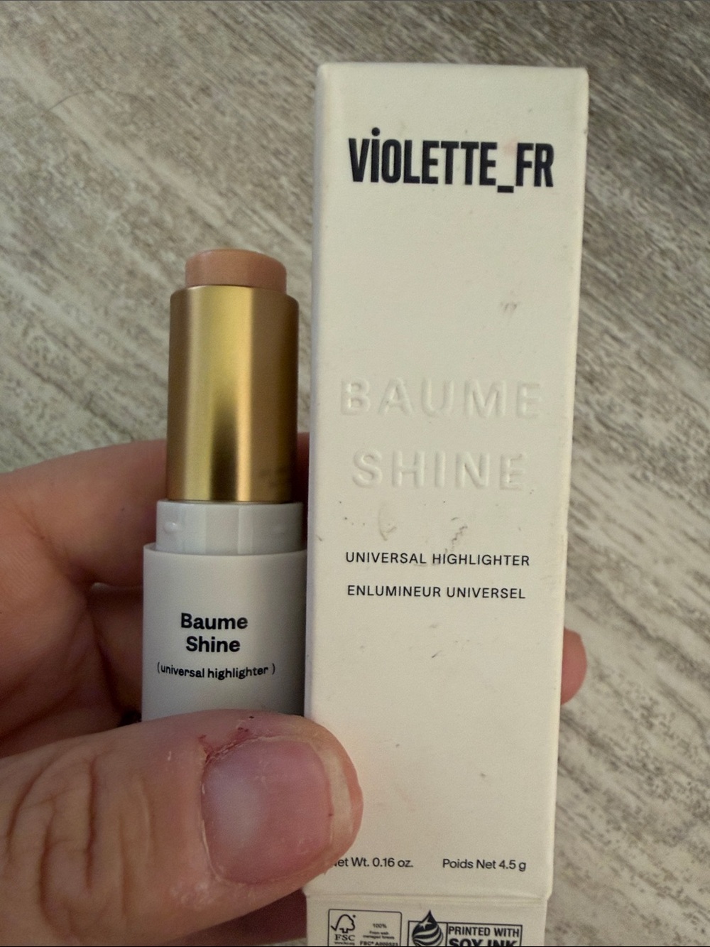 Baume Shine Cream Highlighter - Nude Glow